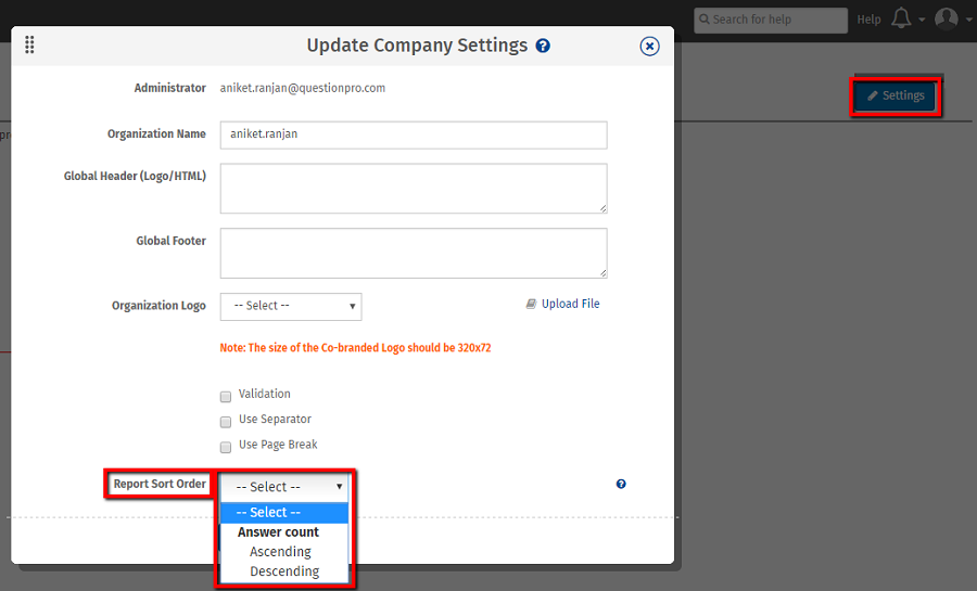 Survey Software Help Image
