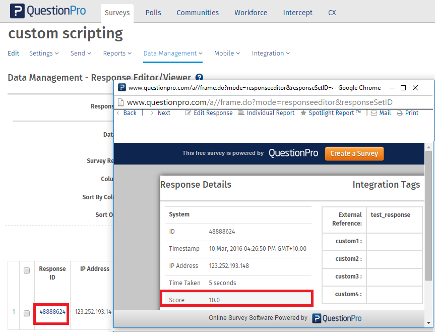 Survey Software Help Image