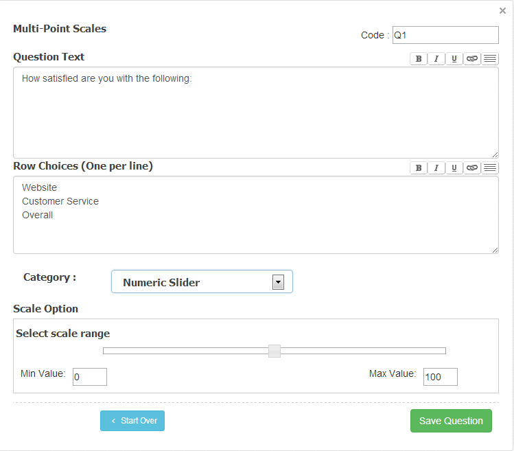 Survey Software Help Image